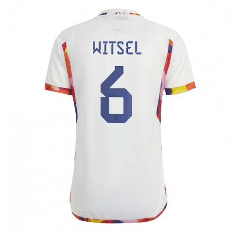 Belgia Axel Witsel #6 Bortedrakt VM 2022 Kortermet Belgia Axel Witsel #6 Bortedrakt VM 2022 Kortermet